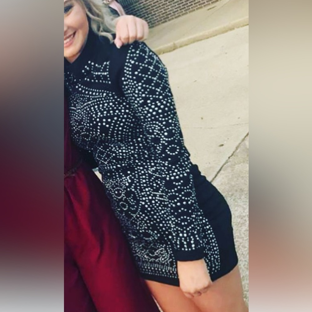 Black homecoming dress